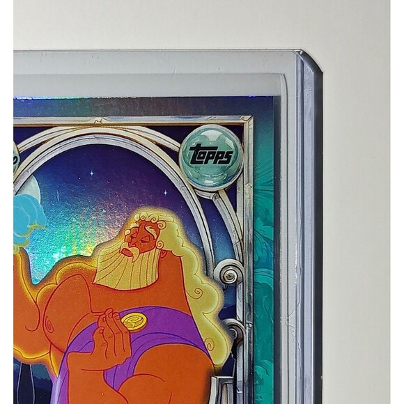 Zeus 2025 Topps Disney Wonder #134 Diamond Card Hercules - Picture 4 of 6